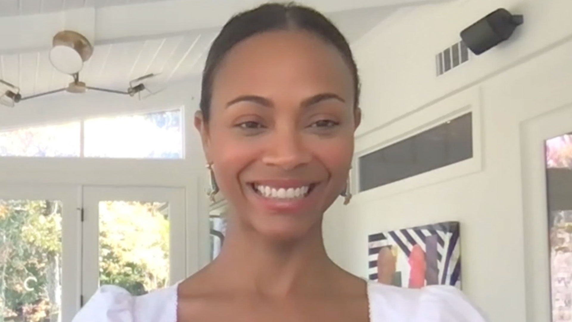 Watch Access Hollywood Highlight: Zoe Saldaña Shares Powerful Reason