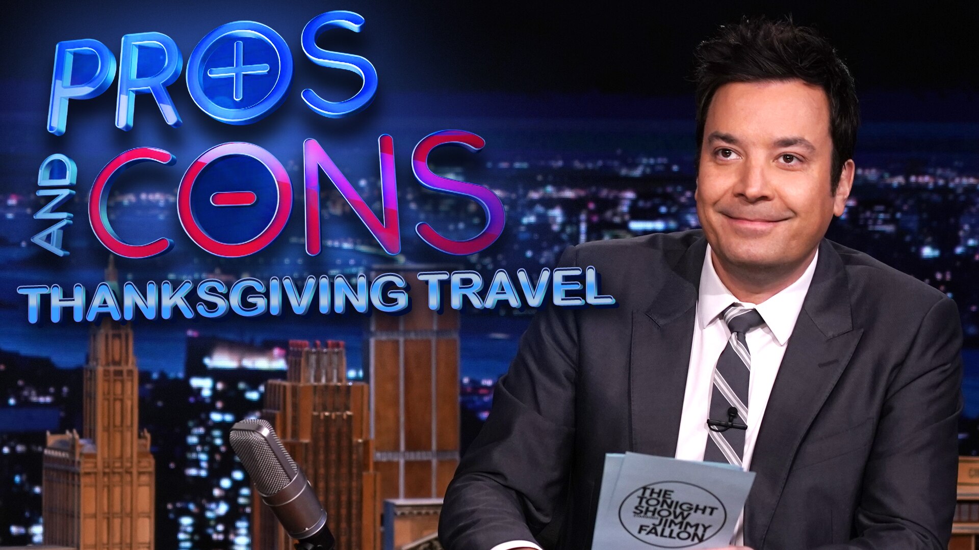 Watch The Tonight Show Starring Jimmy Fallon Highlight Pros And Cons Thanksgiving Travel 