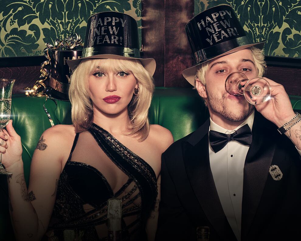 Miley’s New Year’s Eve Party Hosted by Miley Cyrus and Pete Davidson