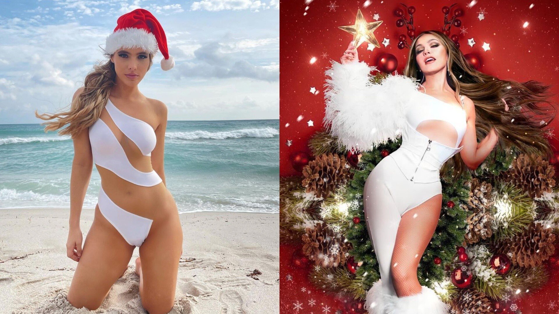 Watch En Casa Con Telemundo Highlight Lele Pons Y Thalía Celebran La Navidad Con Sensuales