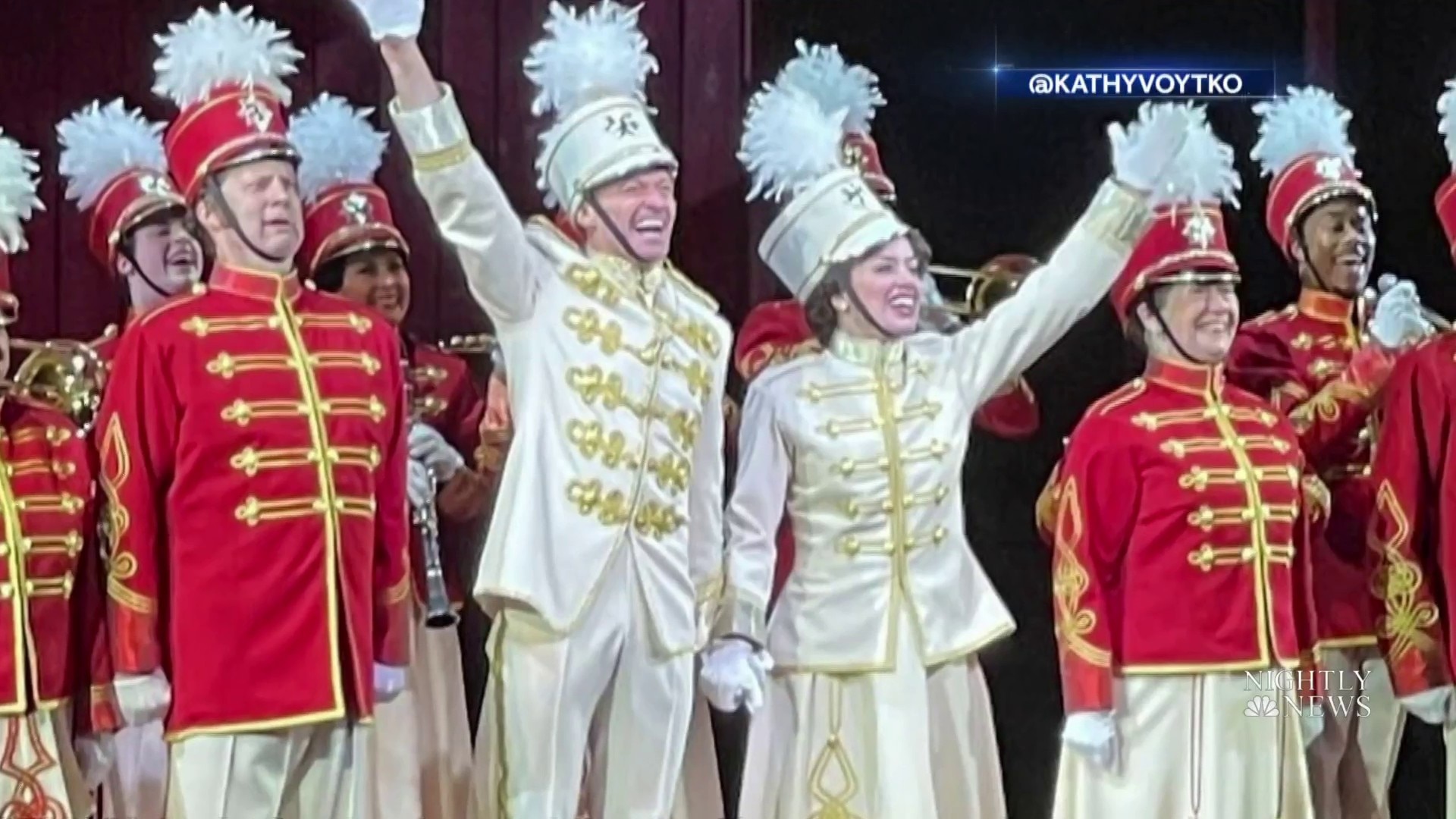 Watch NBC Nightly News with Lester Holt Excerpt Hugh Jackman spotlights swings, understudies