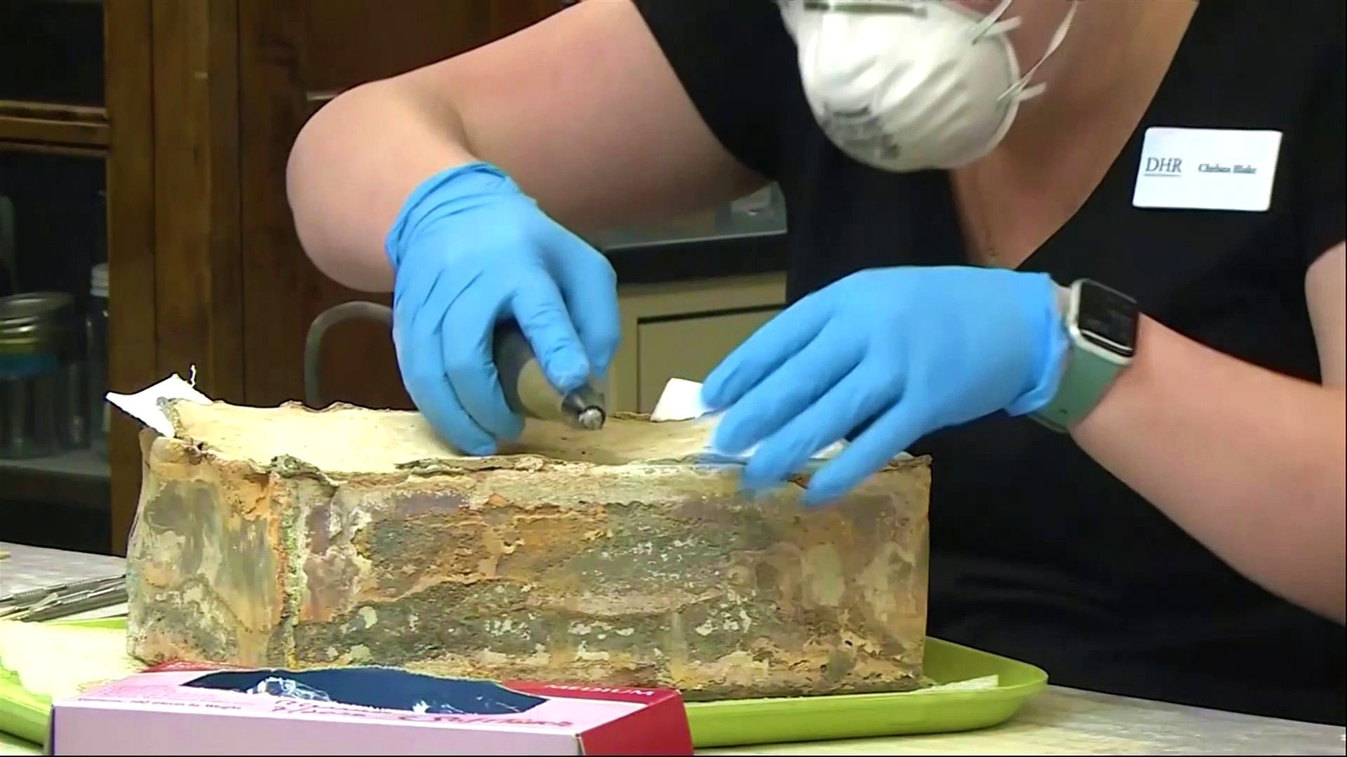 Watch TODAY Excerpt 2nd time capsule found at site of Robert E. Lee