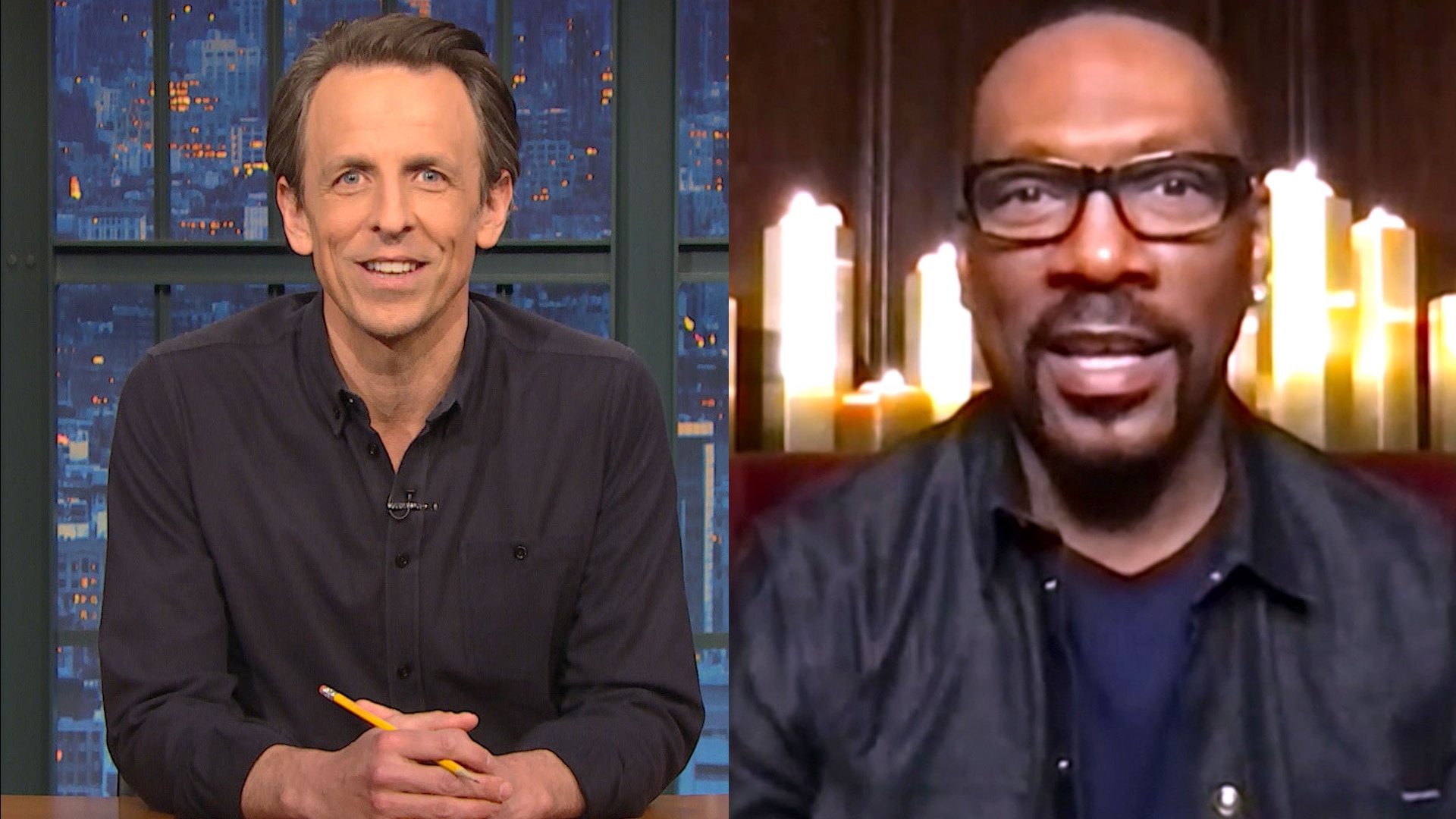Watch Late Night with Seth Meyers Interview: Eddie Murphy First Saw