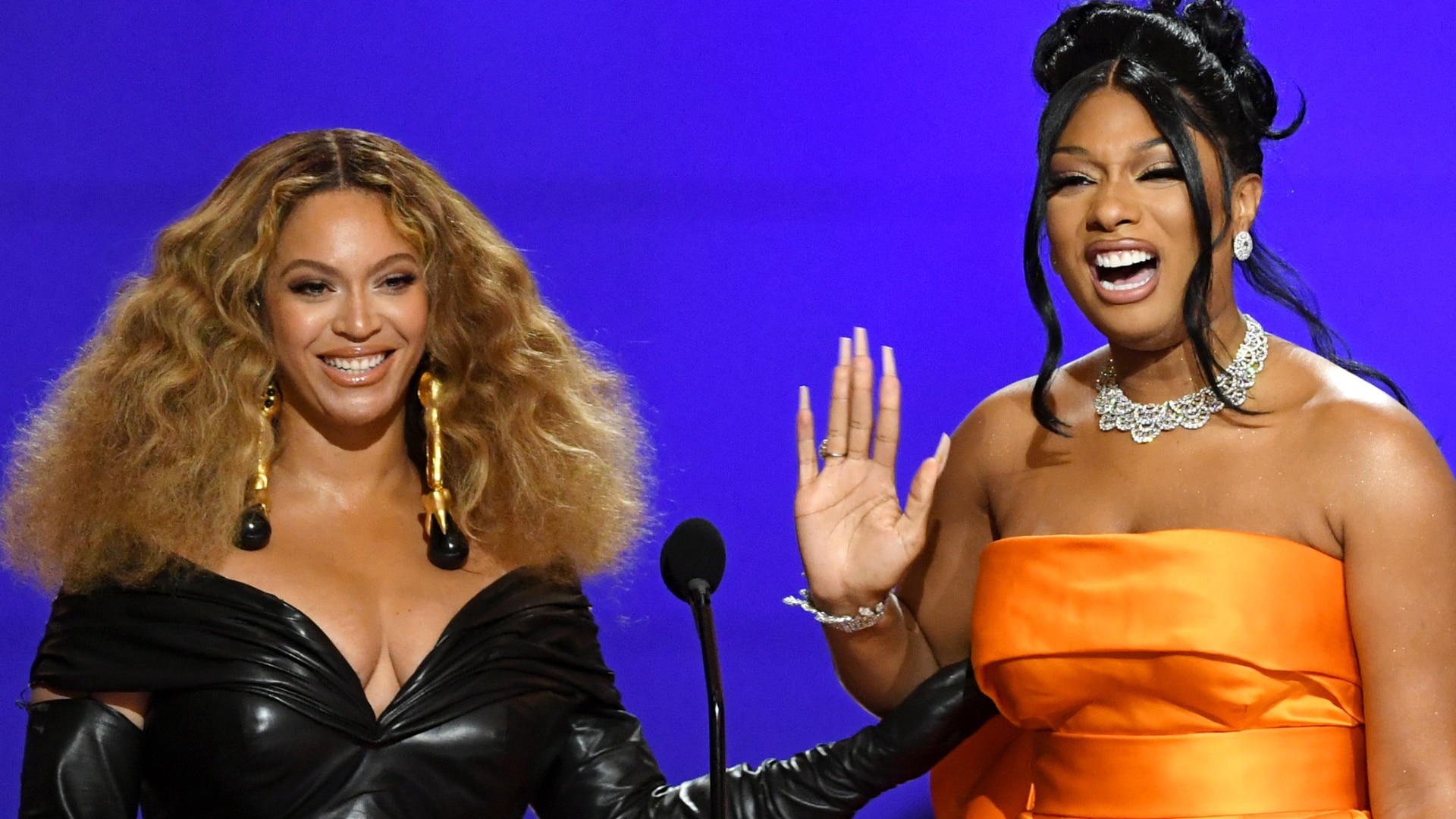 Watch Access Hollywood Interview: Beyoncé & Megan Thee Stallion Gush