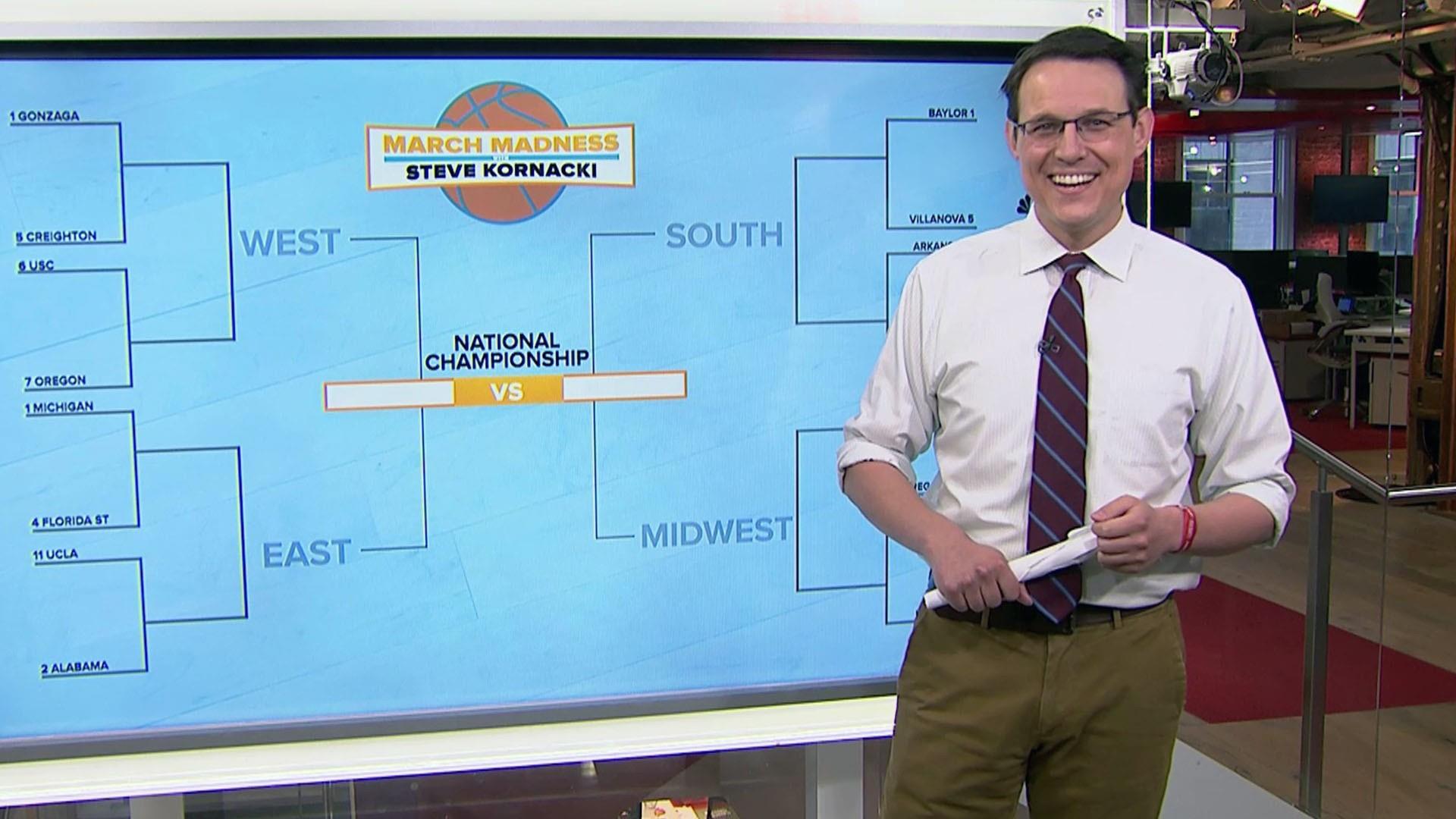 Watch TODAY Highlight March Madness Steve Kornacki breaks down Sweet