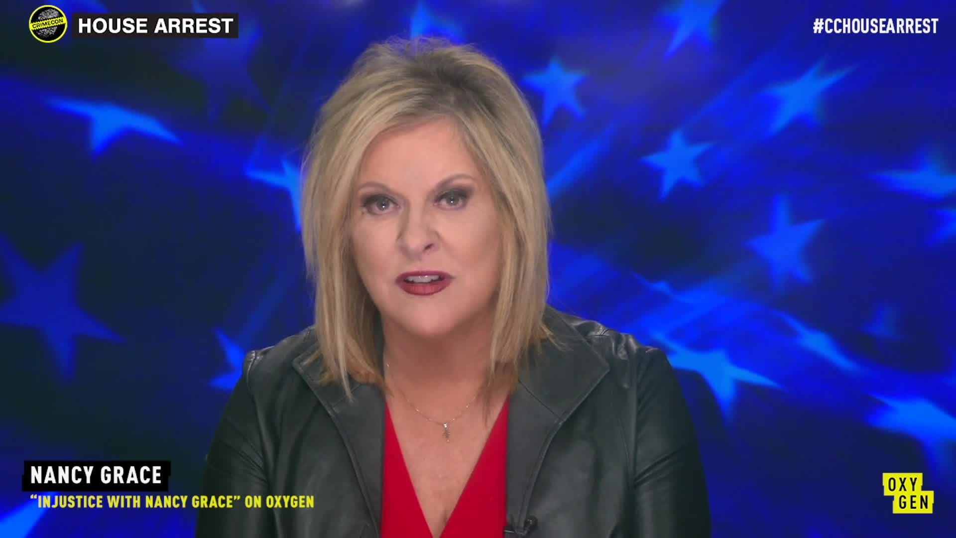 Watch Injustice With Nancy Grace Highlight Nancy Grace At Crimecon Oxygen Nbc Com