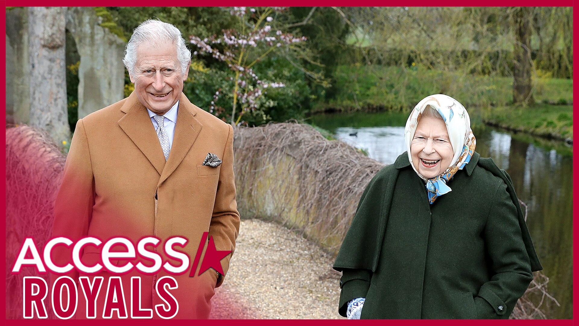 Watch Access Hollywood Interview Queen Elizabeth & Prince Charles Beam(02)