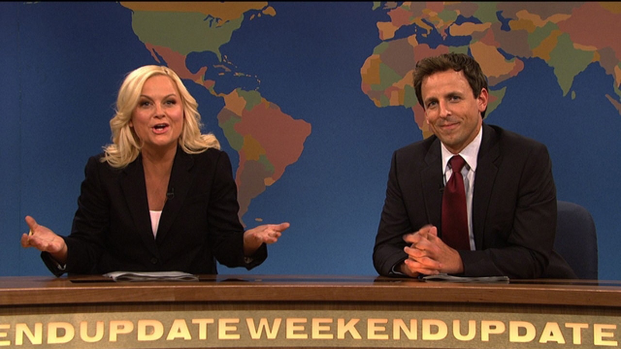 Watch Saturday Night Live Highlight: Update: Really with Seth and Amy ...