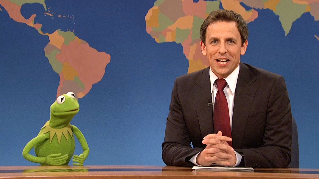 Watch Saturday Night Live Highlight Weekend Update Really With Seth And Kermit Nbc Com