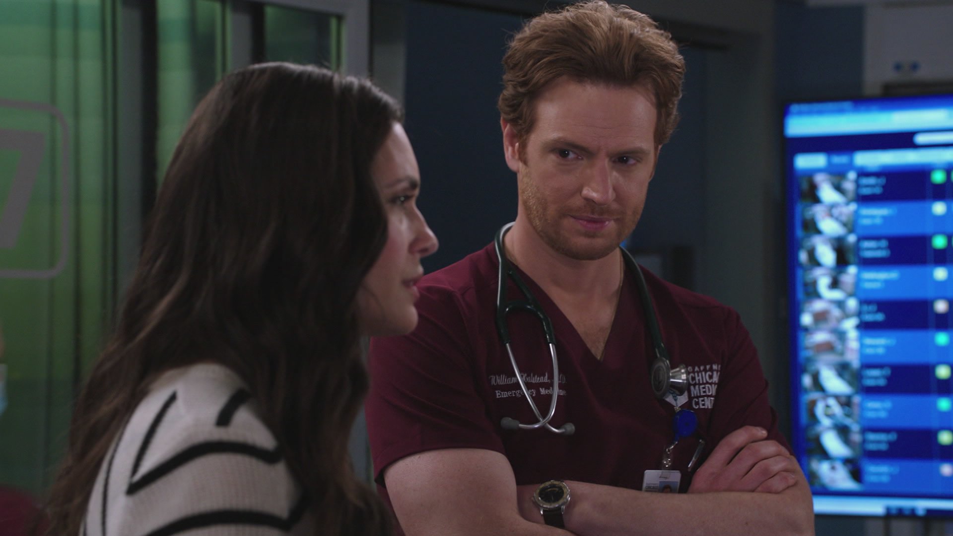Watch Chicago Med Highlight Halstead Figures Out That Manning's Been Lying Chicago Med