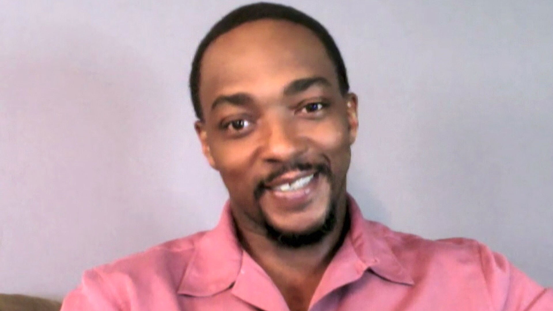 Watch Late Night with Seth Meyers Interview Anthony Mackie Forced His