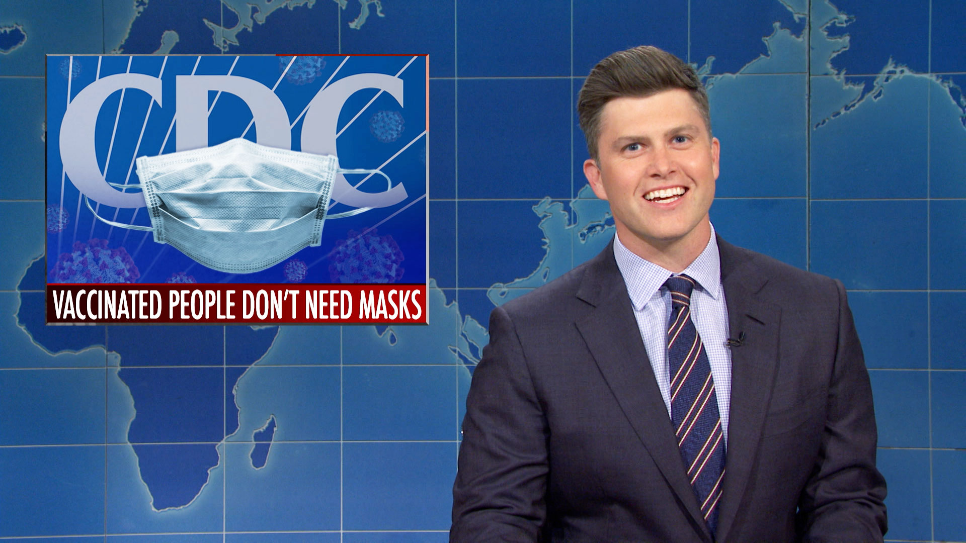 Watch Saturday Night Live Highlight Weekend Update CDC Lifts Mask