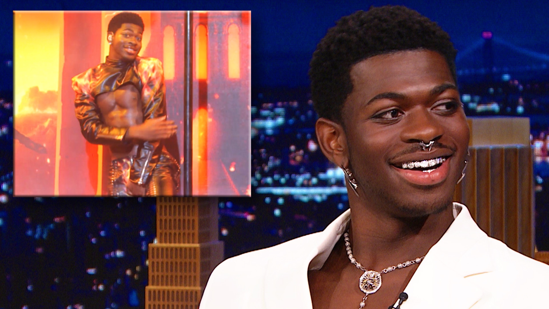 How Lil Nas X Feels About His Snl Wardrobe Malfunctio - vrogue.co