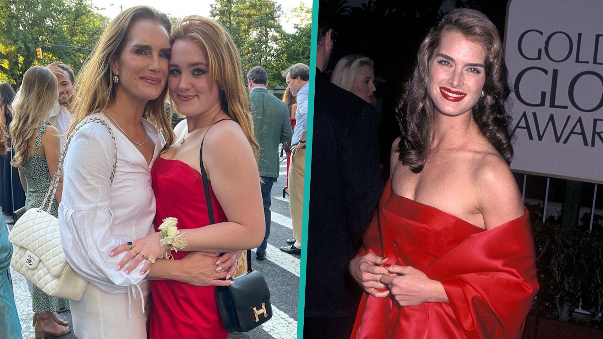 Watch Access Hollywood Interview Brooke Shields’ Daughter Rewears Mom