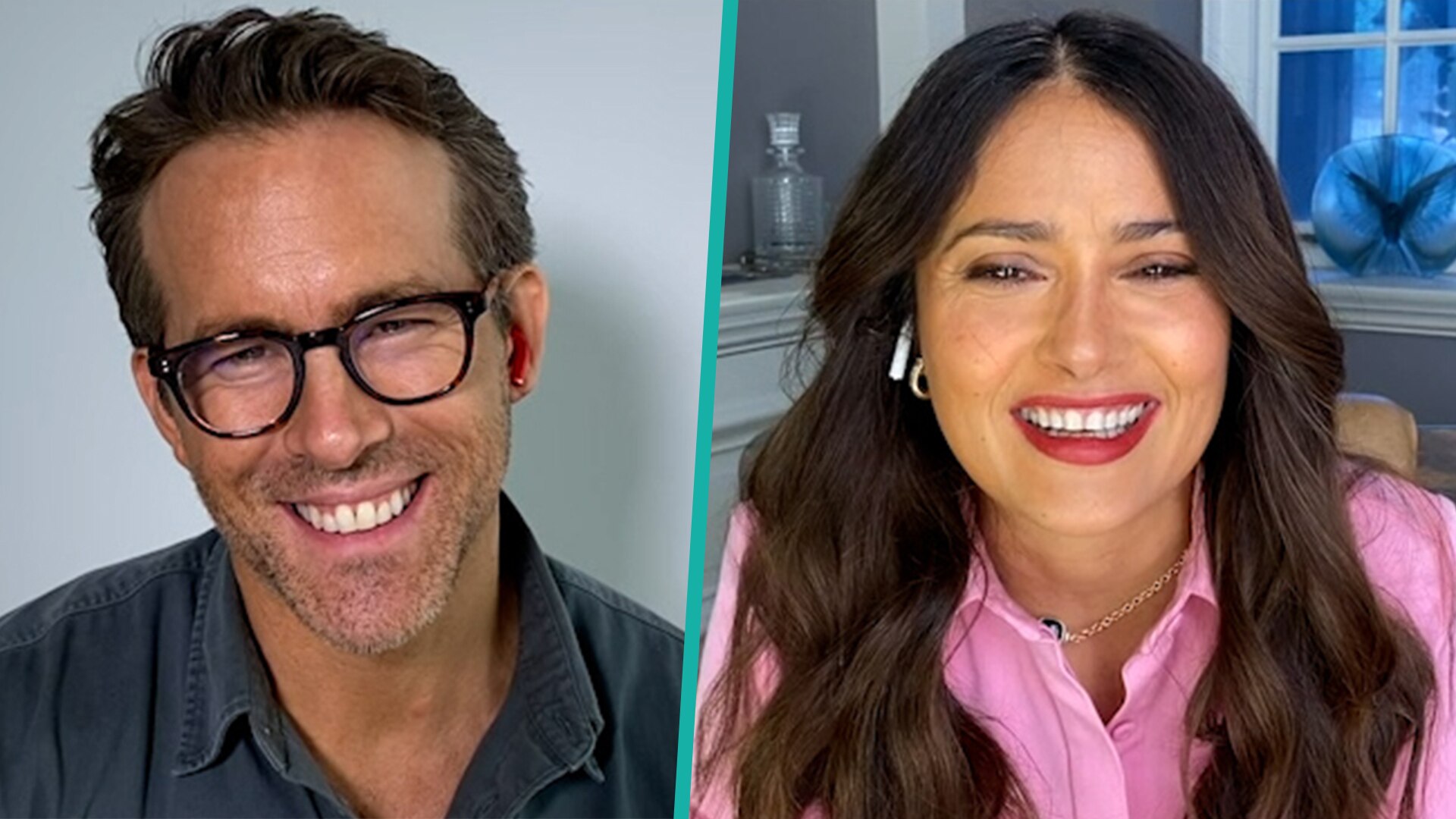 Watch Access Hollywood Interview: Ryan Reynolds & Salma ...
