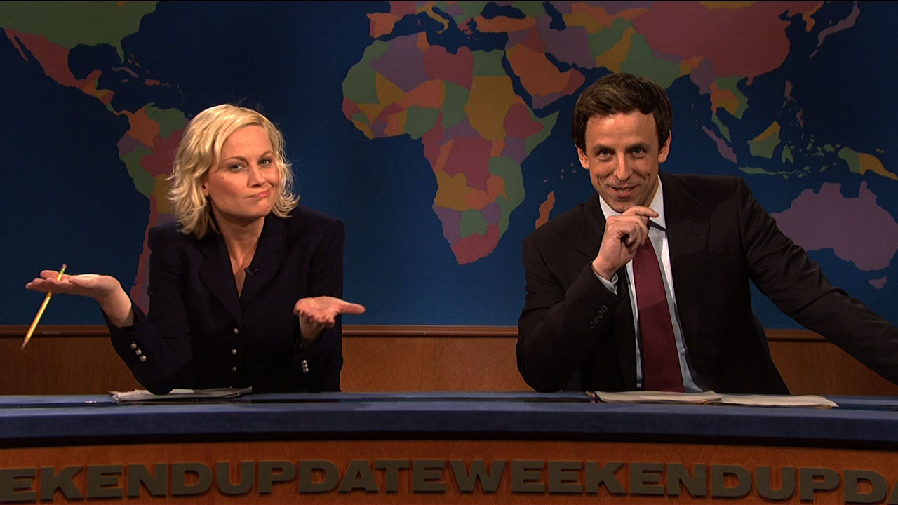 Watch Saturday Night Live Highlight: Really With Seth And Amy: Spitzer 