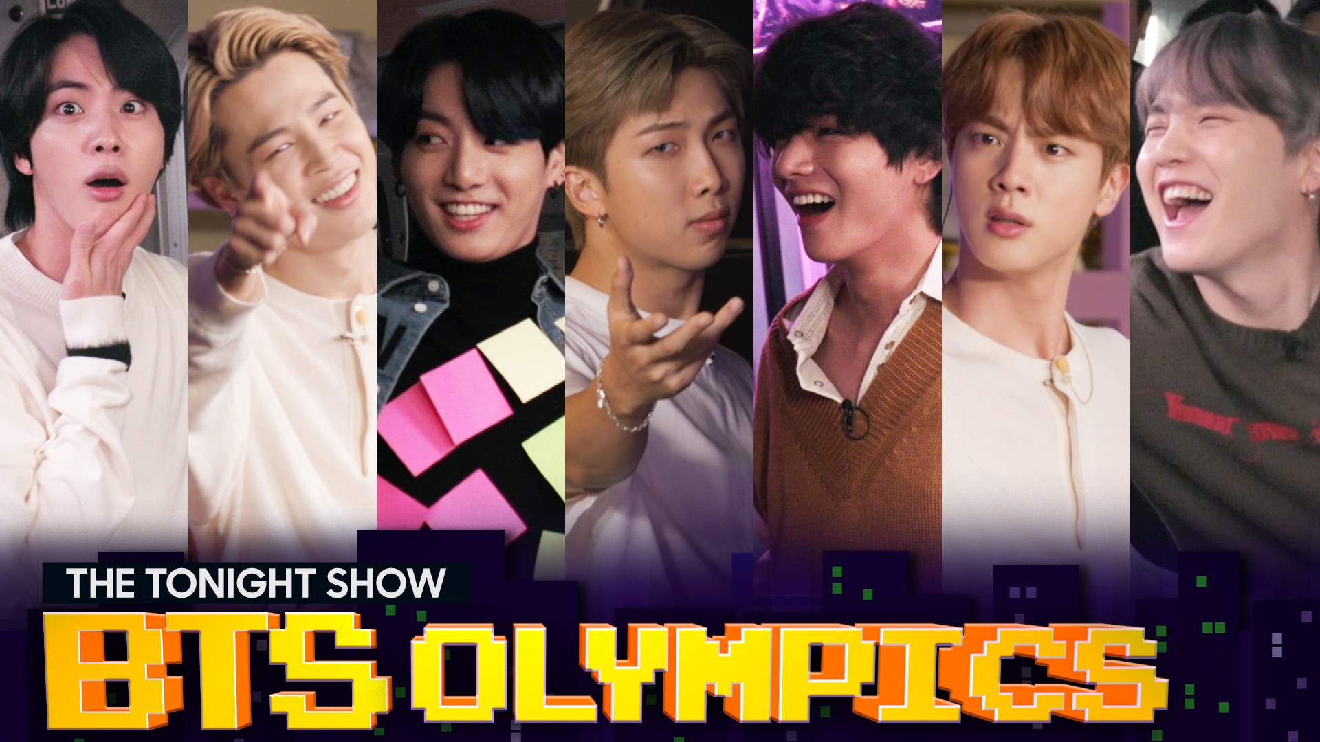 Watch The Tonight Show Starring Jimmy Fallon Web Exclusive BTS Olympics on The Tonight Show