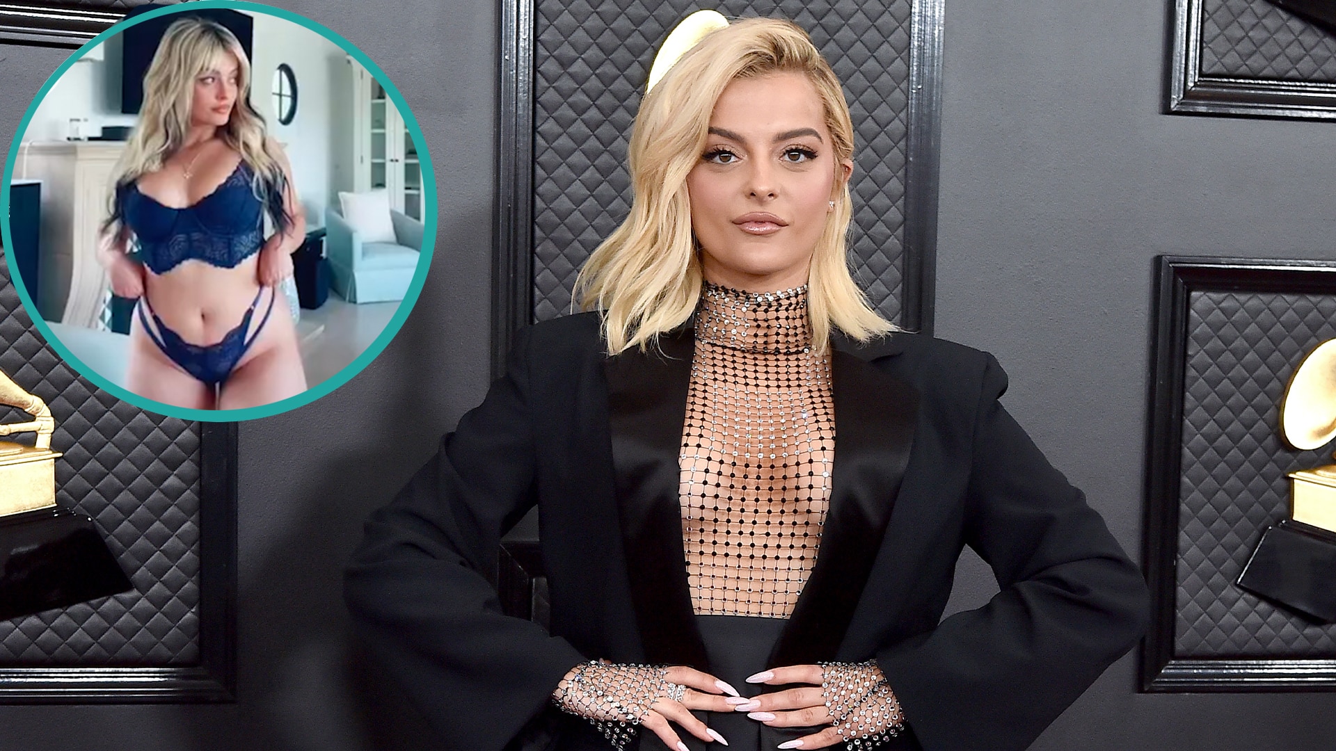 Watch Access Hollywood Interview Bebe Rexha Shows Off Her Curves While