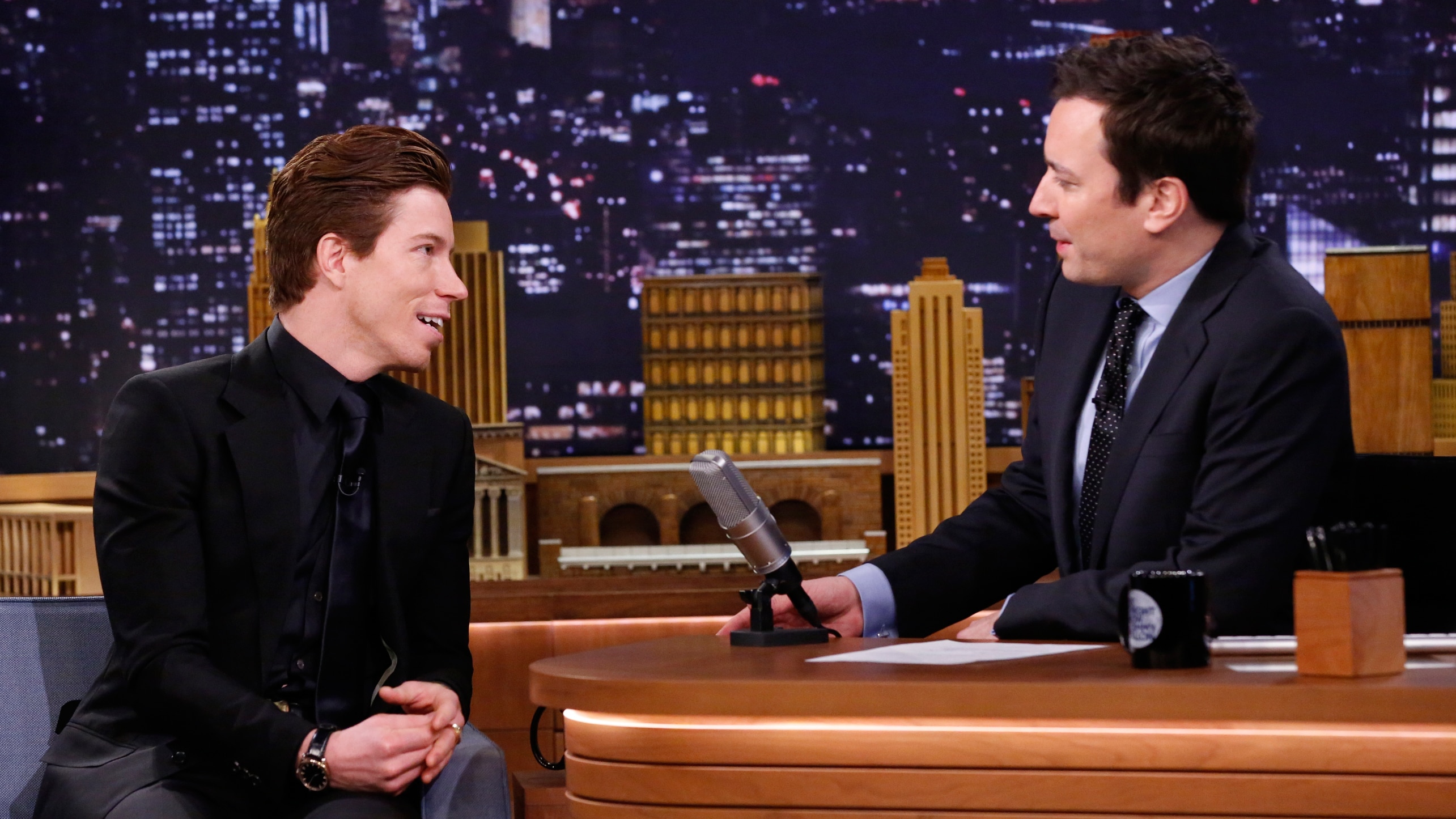 Watch The Tonight Show Starring Jimmy Fallon Interview Shaun White Recaps The Sochi Olympics 3938