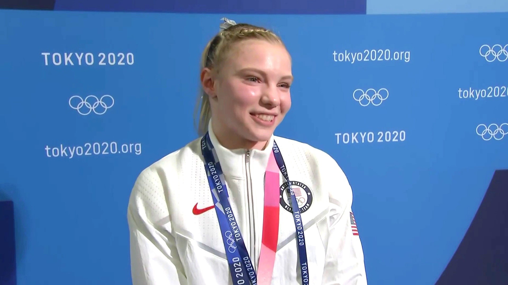 Watch TODAY Highlight Jade Carey talks about winning gold medal in