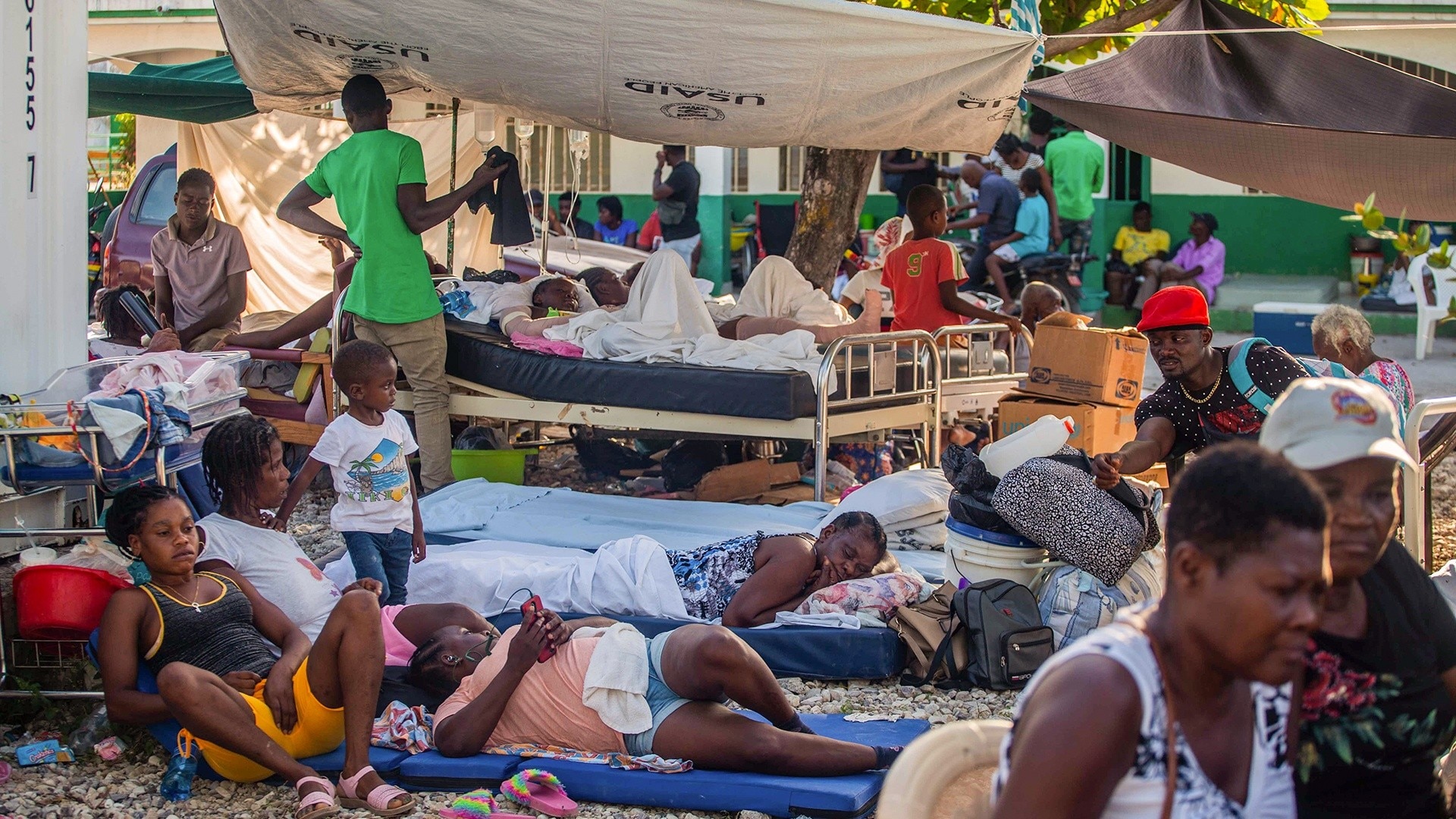 Watch hoy Día Highlight Haití lucha para atender a los más de 5,000