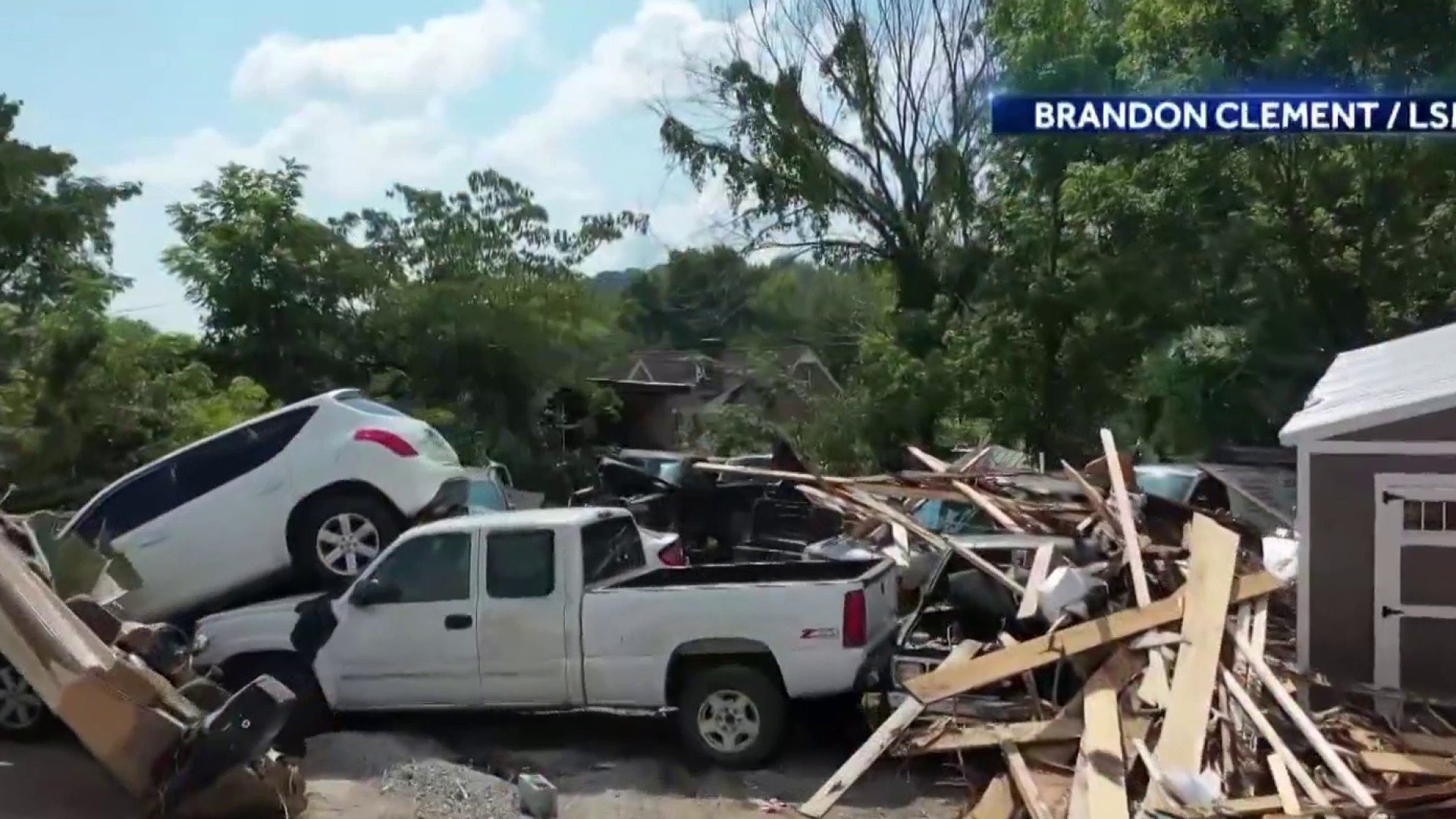 Watch NBC Nightly News with Lester Holt Excerpt Tennessee hit with