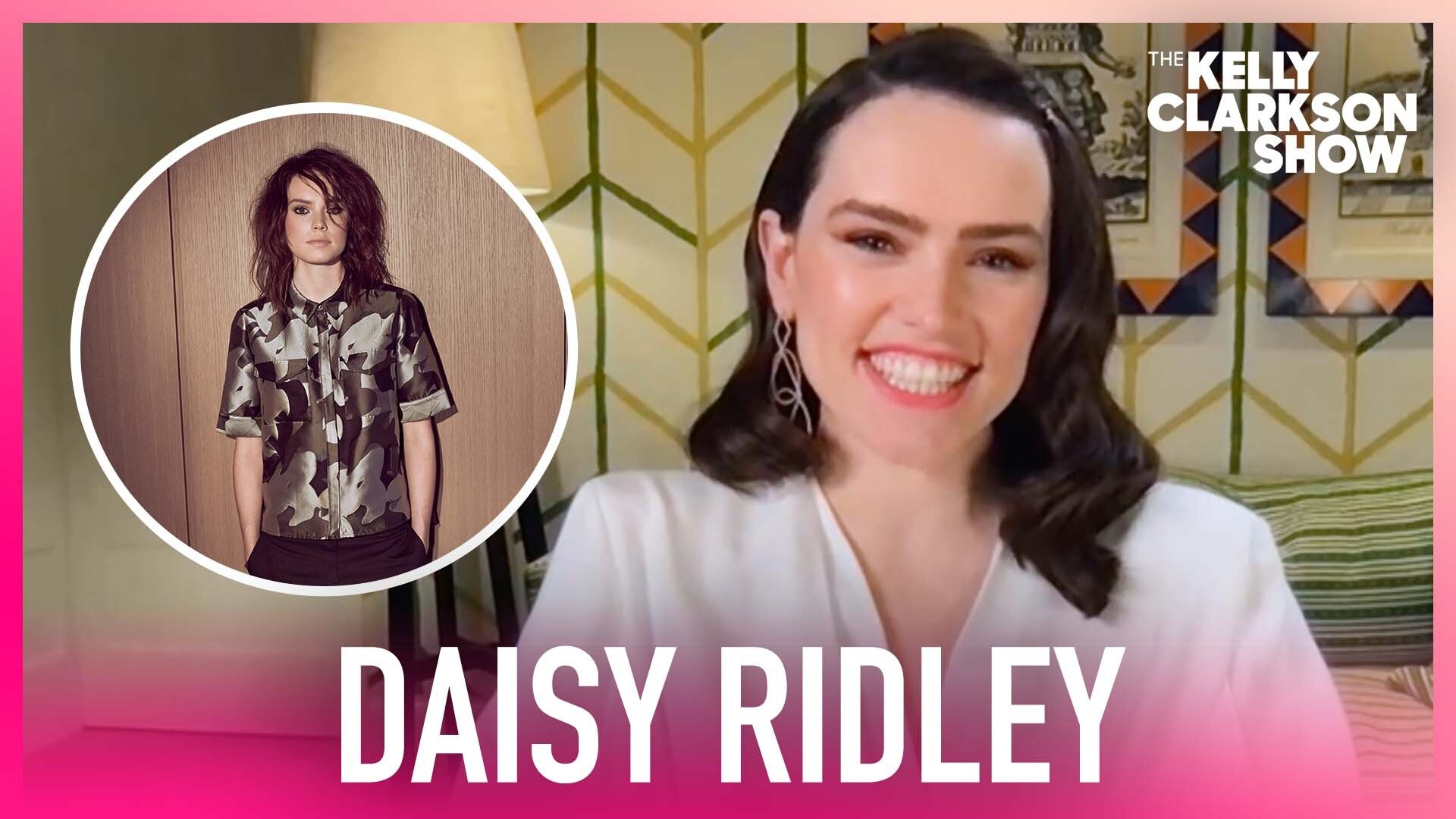 Watch The Kelly Clarkson Show Official Website Highlight Daisy Ridley Channels Harry Styles