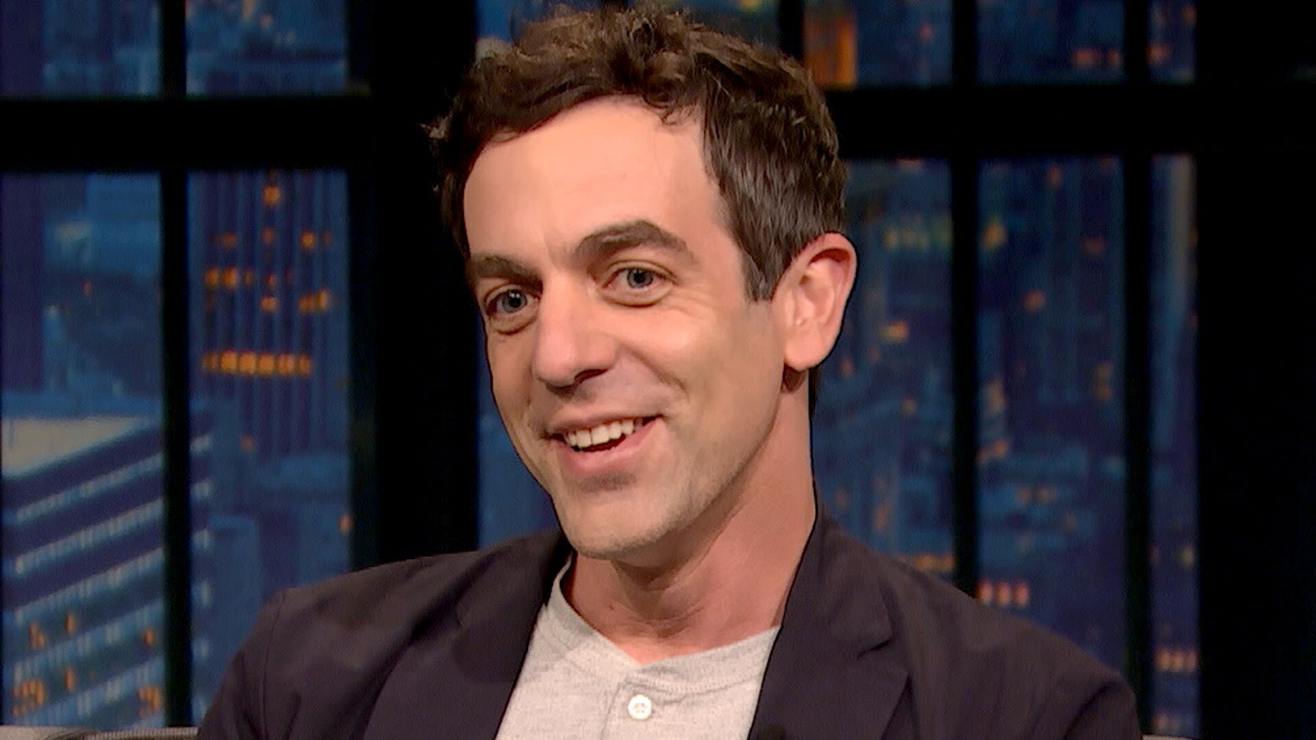 Watch Late Night With Seth Meyers Highlight B J Novak Wants His The Premise Billboards To Be 9788