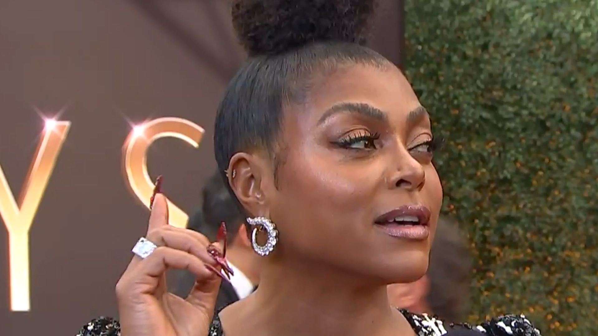 Watch Access Hollywood Highlight Taraji P Henson On Starting New Trend After Showing Butt