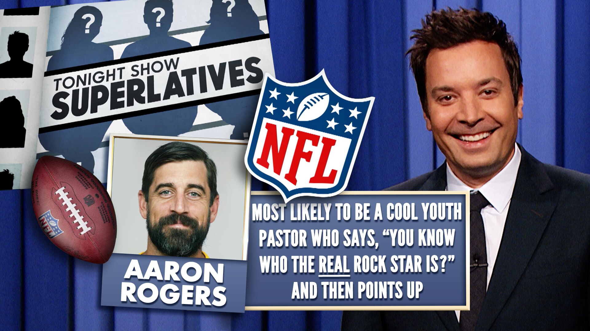 Watch The Tonight Show Starring Jimmy Fallon Highlight Tonight Show Superlatives 2021 Nfl 