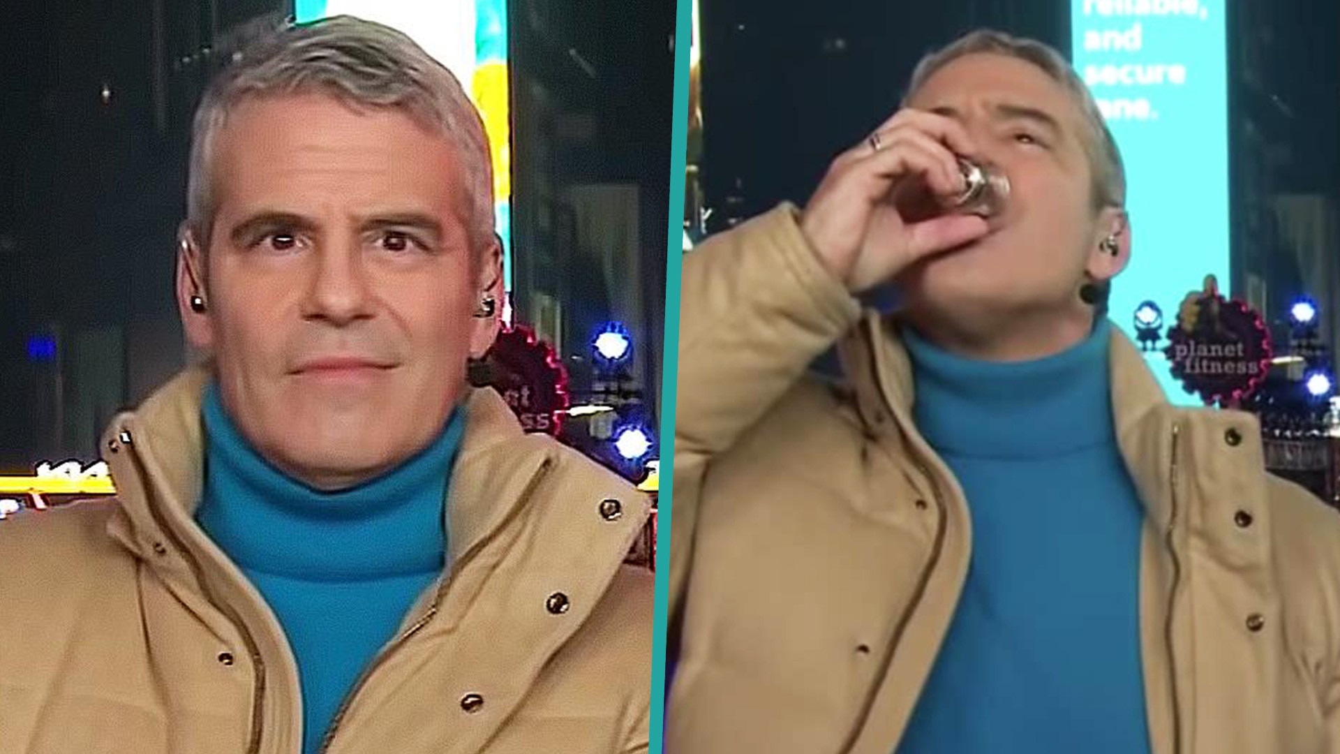 Watch Access Hollywood Highlight Andy Cohen Has No Apologies For Drinking On Cnn S New Year S