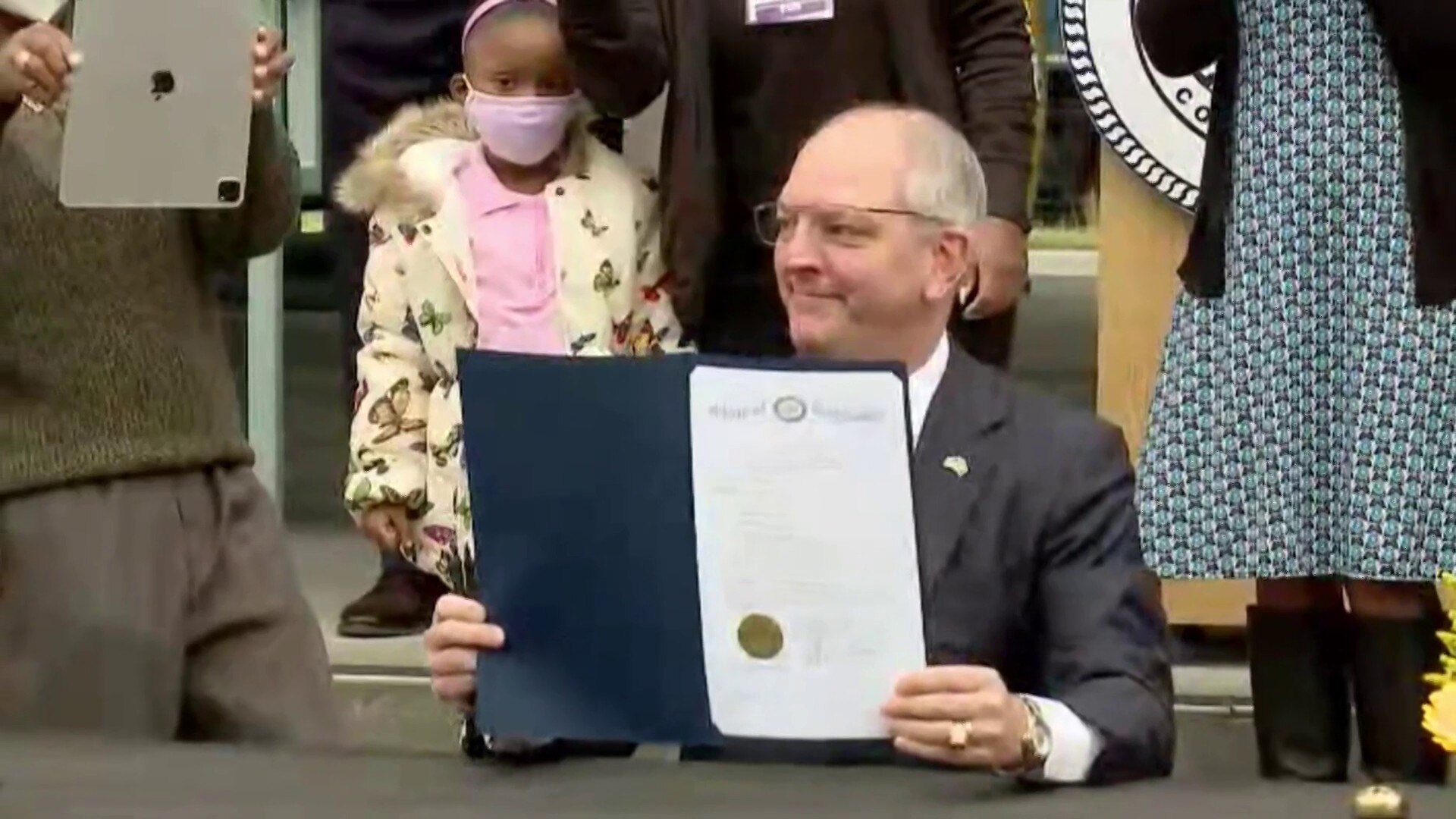 Watch TODAY Excerpt Louisiana governor pardons civil rights leader a