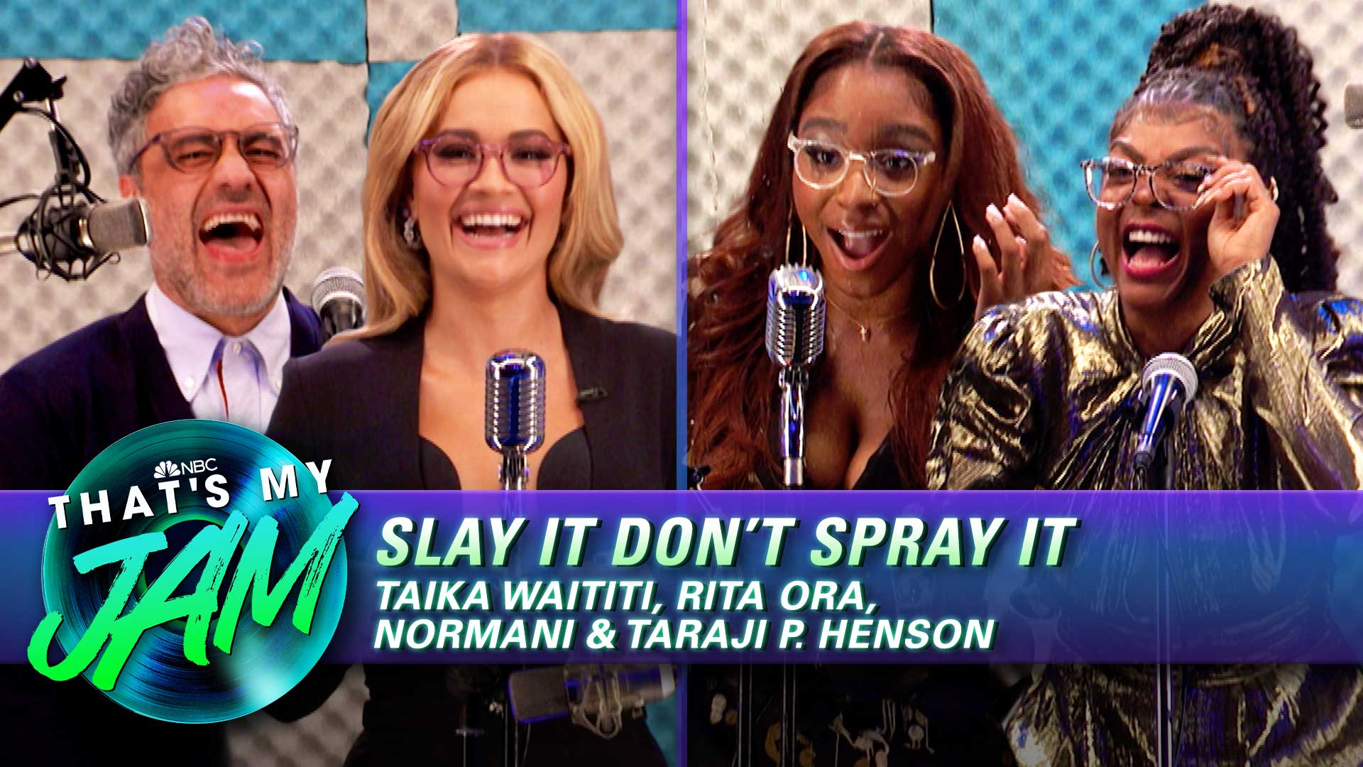 Say It Don't Spray It Jimmy Fallon Watch That's My Jam Highlight: Slay It Don’t Spray It w/ Normani