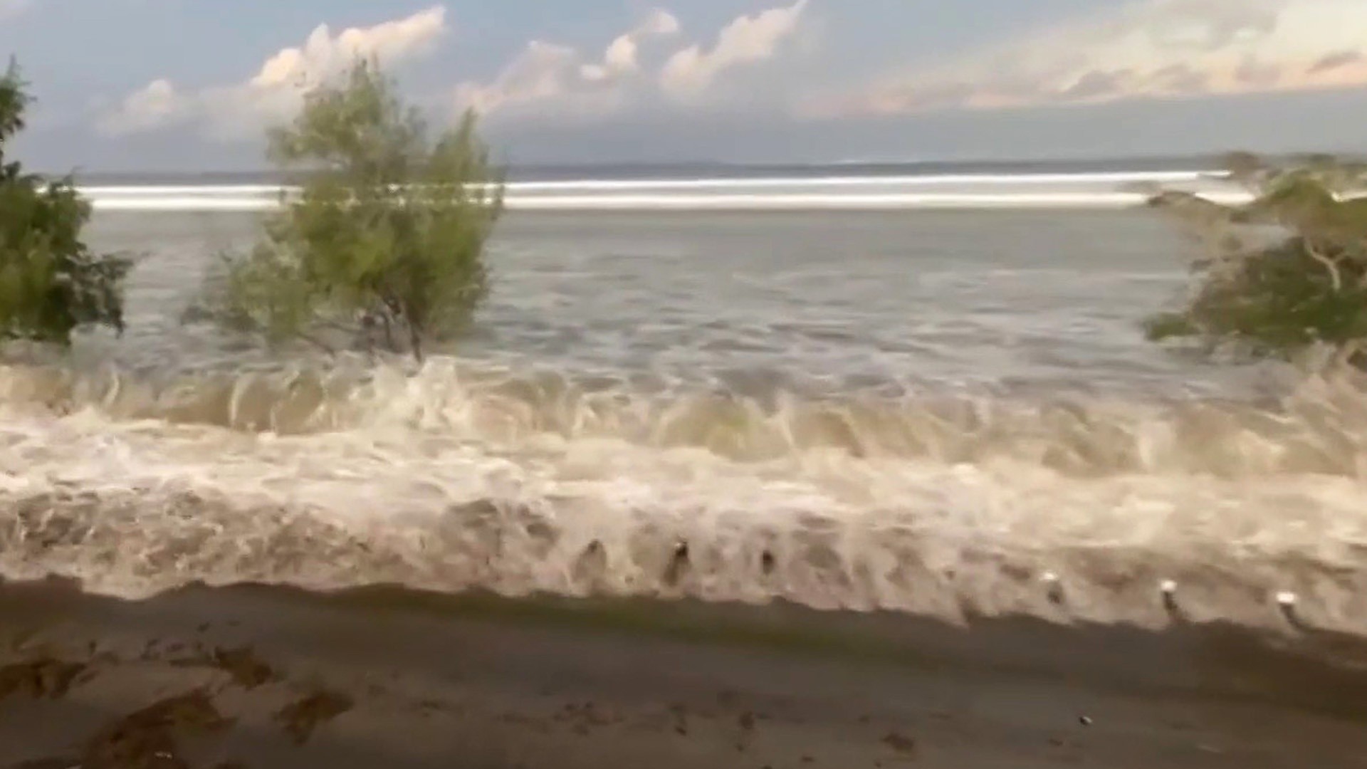Tsunami warning tonga now
