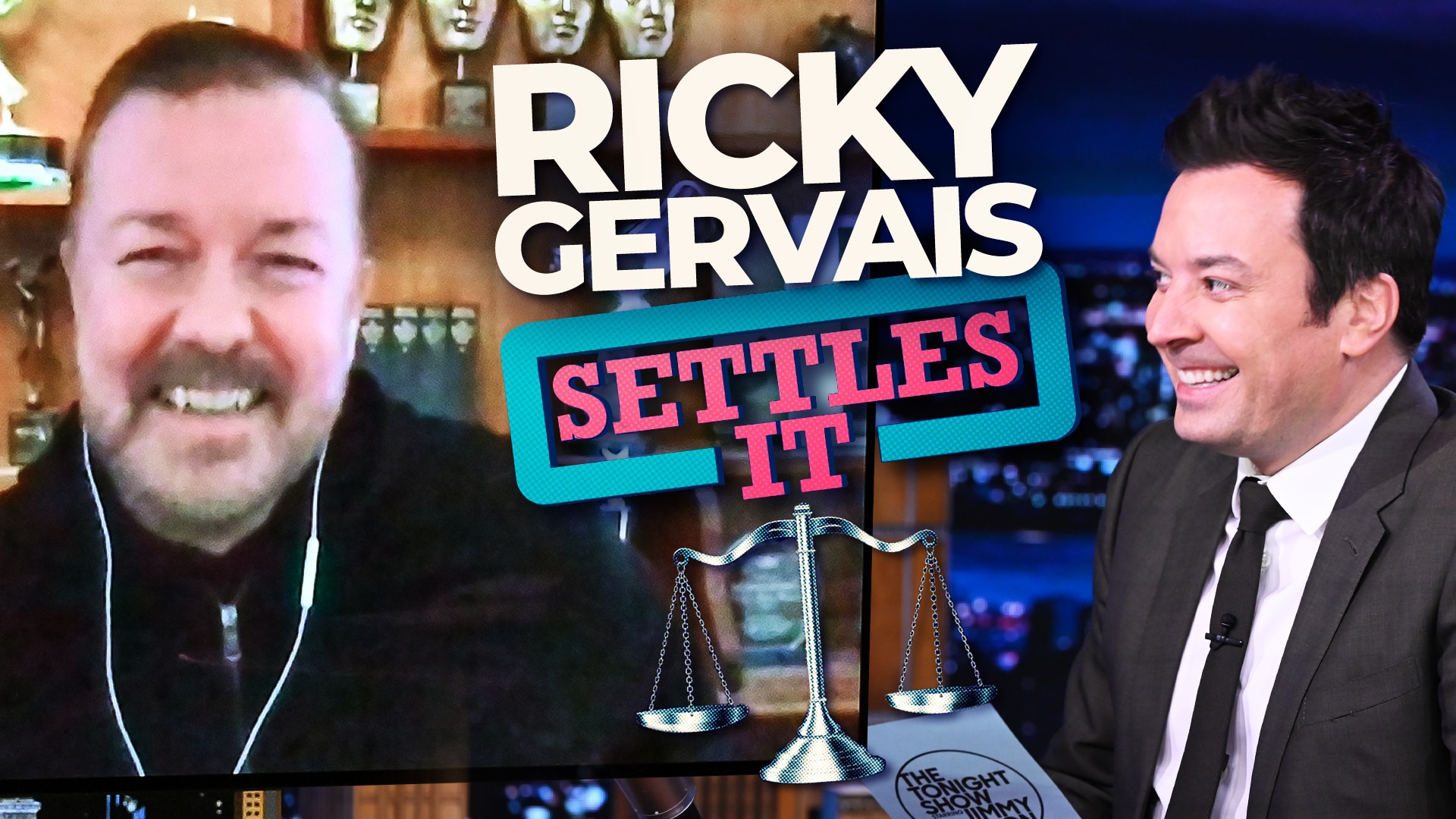 Watch The Tonight Show Starring Jimmy Fallon Highlight: Ricky Gervais