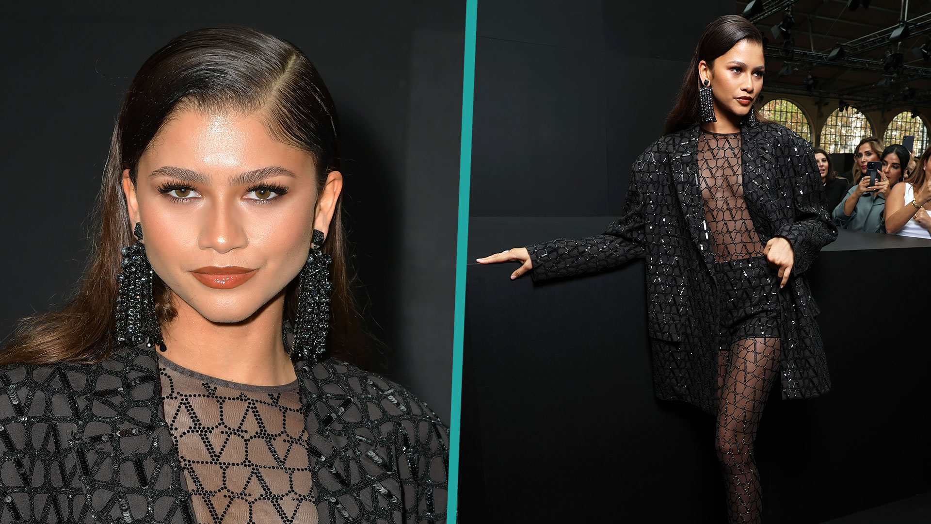 Watch Access Hollywood Highlight: Zendaya Stuns In Sheer Catsuit While ...