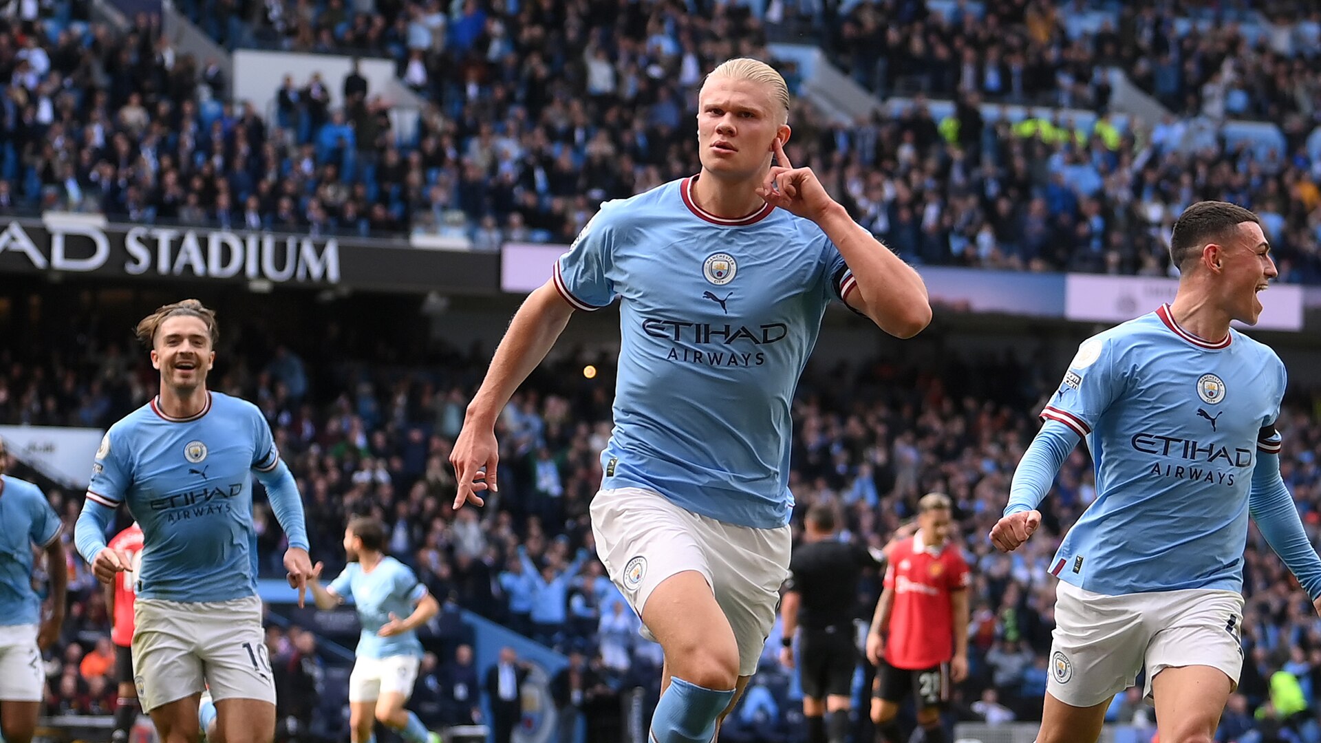 Watch Sports Clip Así voló Haaland para anotarle al Manchester United