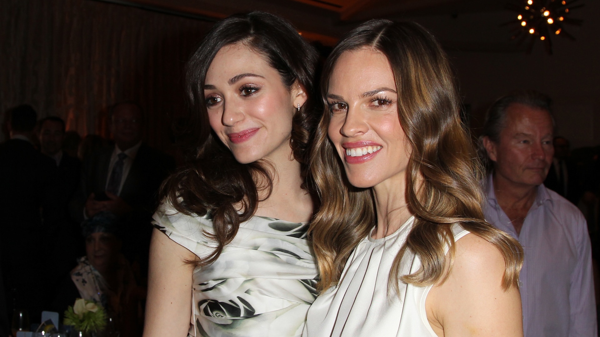 Watch Access Hollywood Highlight: Emmy Rossum Defends Hilary Swank Over