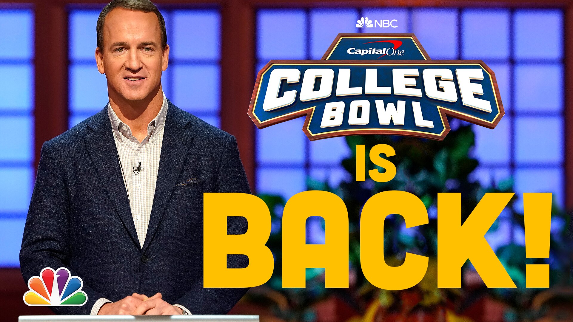 Watch Capital One College Bowl Current Preview Peyton Manning Is Back in the Game NBC’s