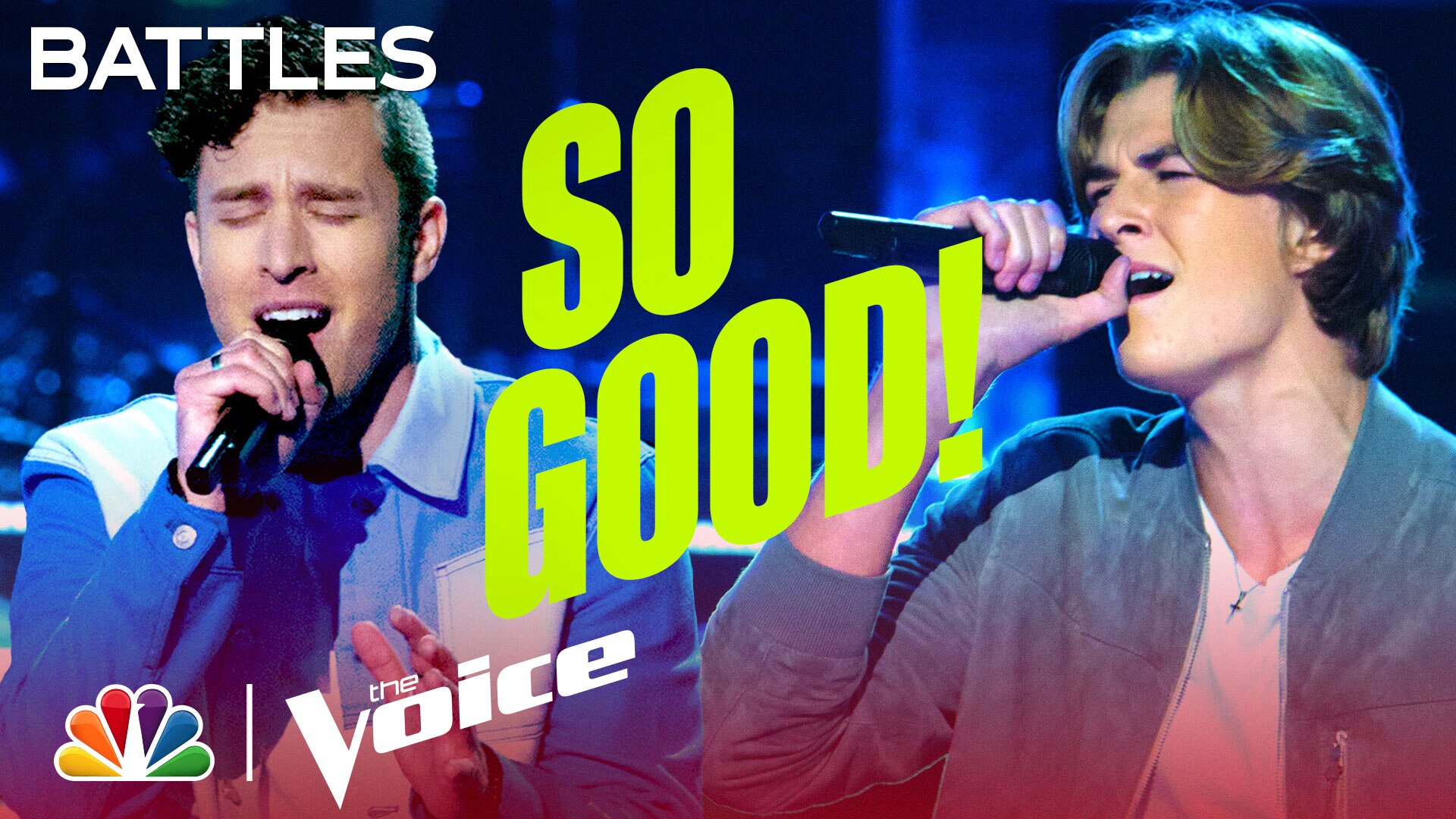 Watch The Voice Highlight Benny Weag vs. Brayden Lape on Parker