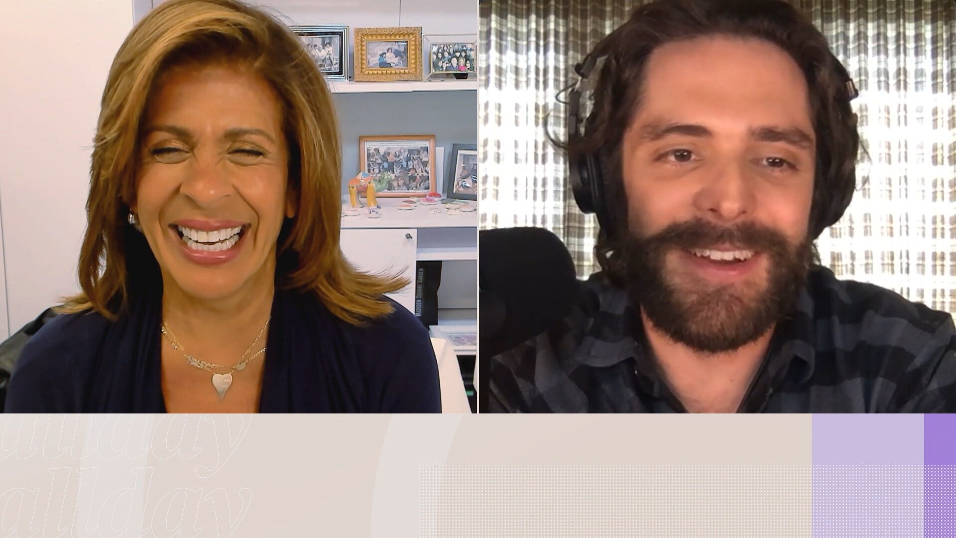 Watch TODAY Excerpt ‘Making Space With Hoda Kotb’ Thomas Rhett(02)