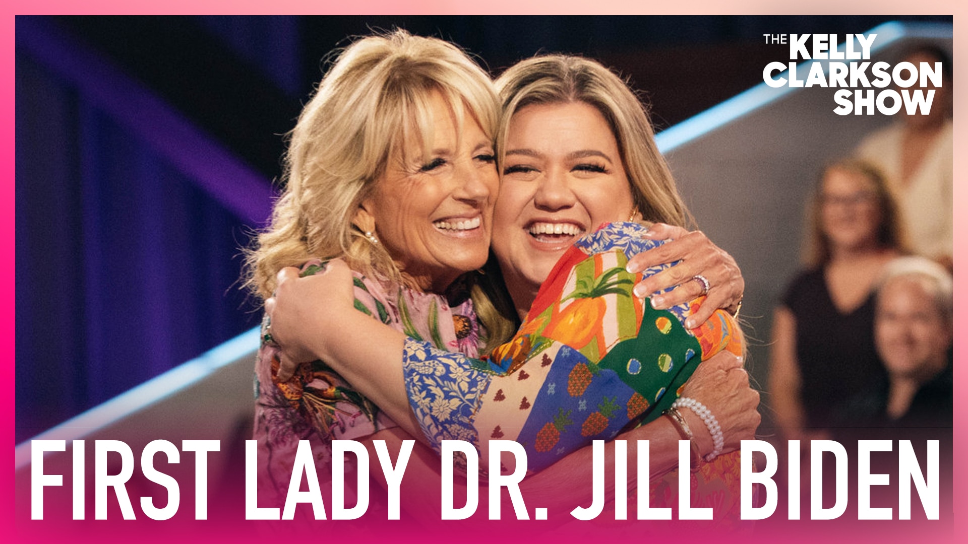 Watch The Kelly Clarkson Show Official Website Highlight First Lady
