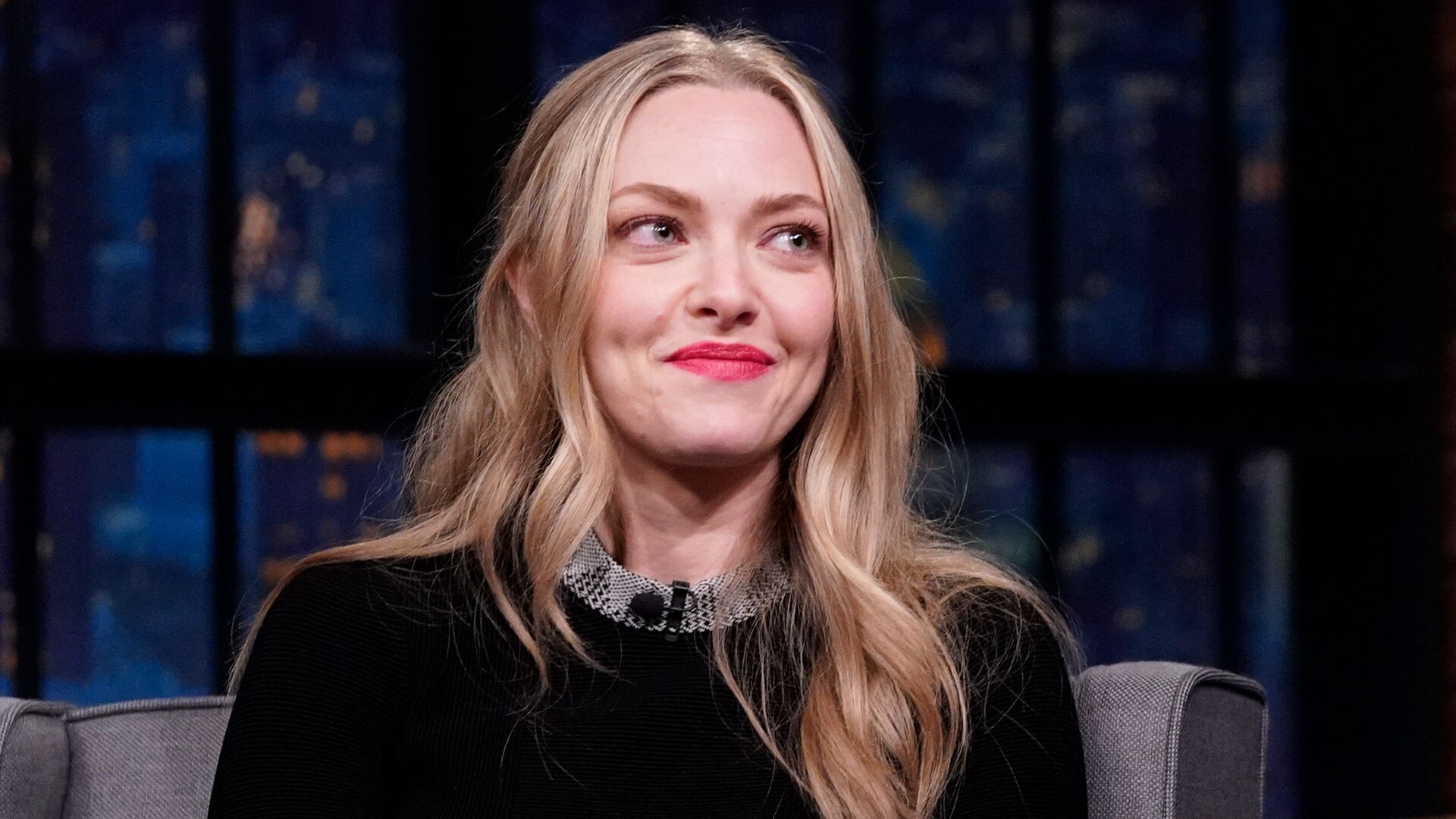 Watch Late Night With Seth Meyers Episode Amanda Seyfried Rebecca Ferguson Broadways 