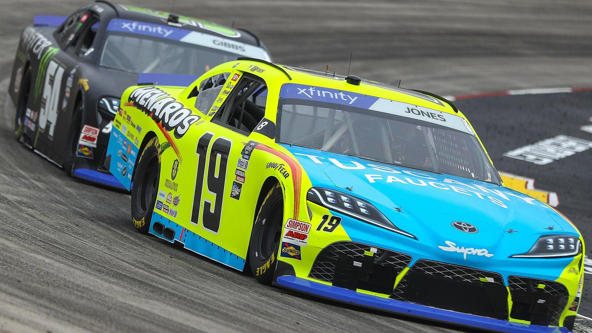 Watch Sports Clip Highlights Gibbs wins Martinsville Xfinity race