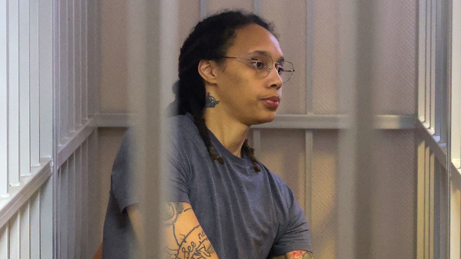 Watch TODAY Excerpt Brittney Griner meets with US officials inside