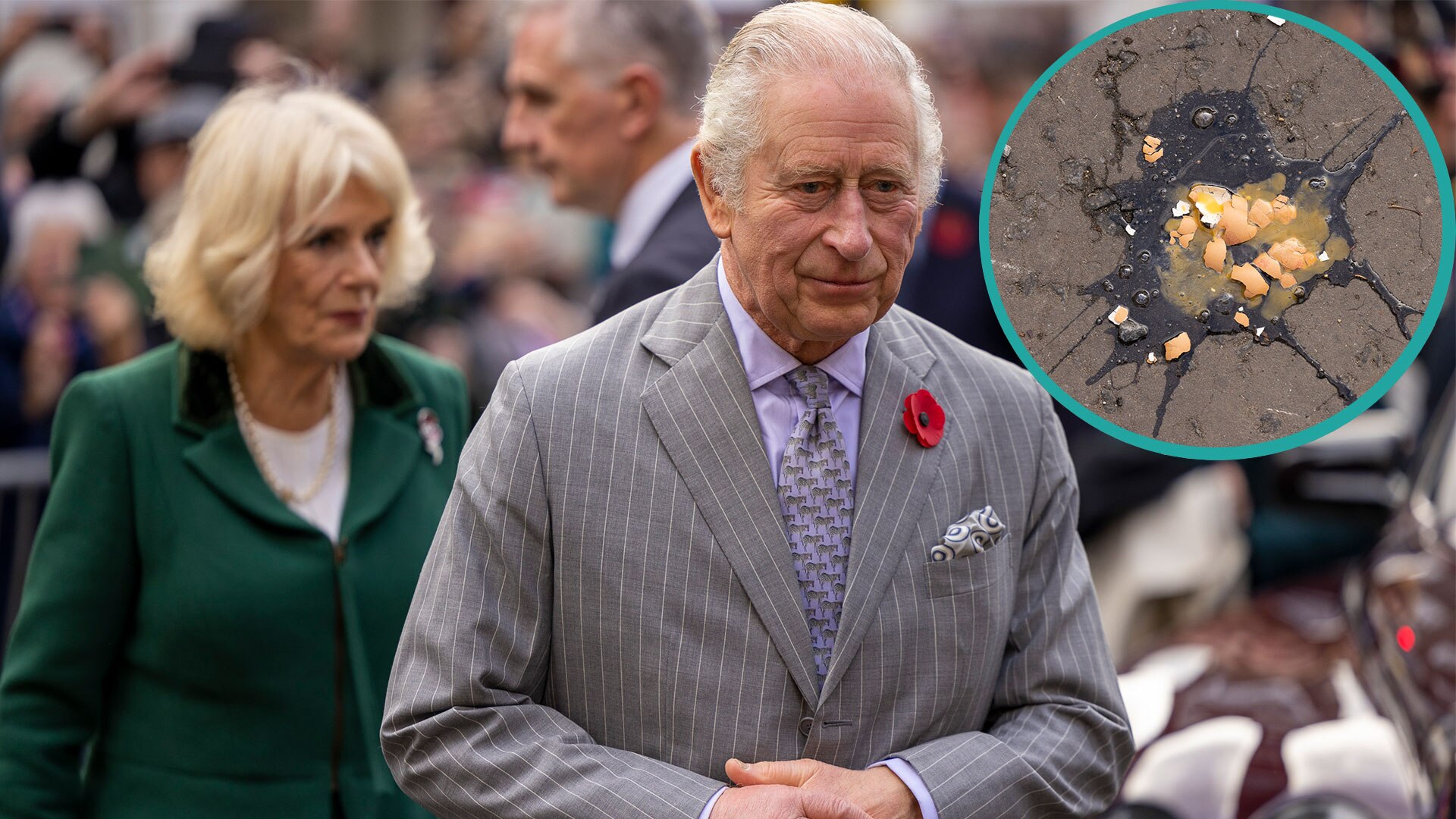 Watch Access Hollywood Highlight Man Arrested For Throwing Eggs At