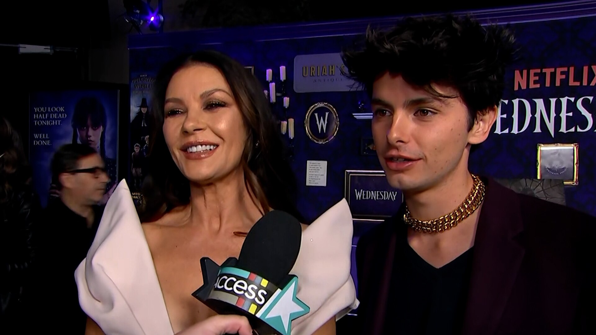 Watch Access Hollywood Highlight: Catherine Zeta-Jones & Son Dylan