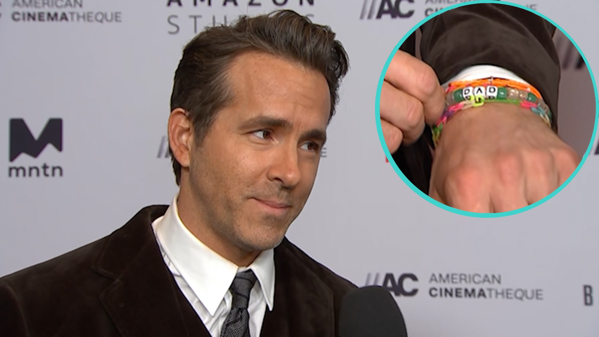 Watch Access Hollywood Highlight Ryan Reynolds Wears Bracelets His And Blake Livelys Daughters 