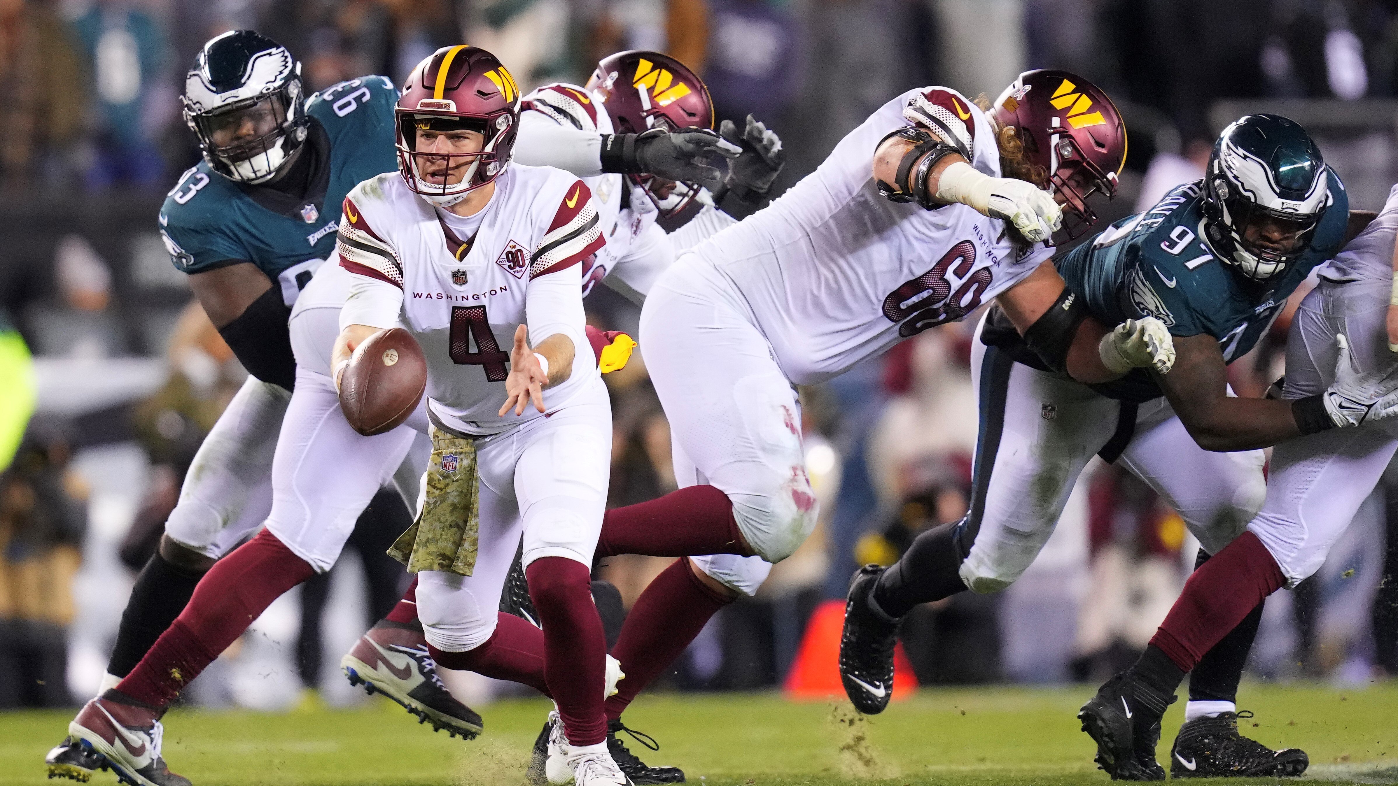 Taylor Heinicke's shoe collection grows with every win