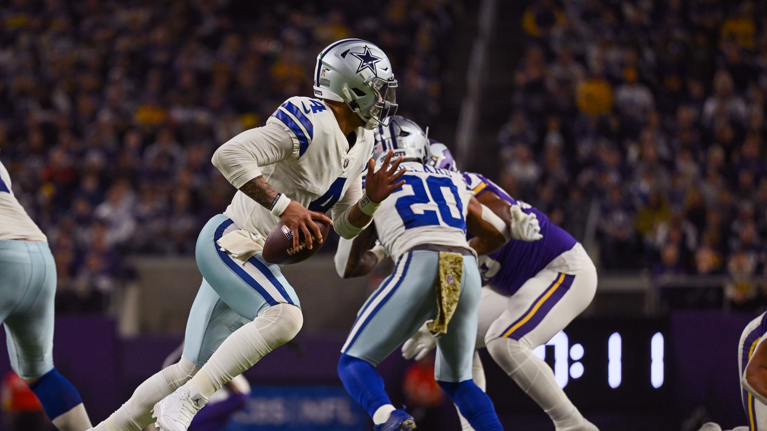 Cowboys' blowout victory over Vikings, by the numbers: Wildest